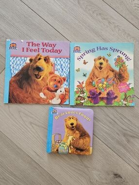 ✨️✨️SOLD Vintage Bear in the Big Blue House Picture Book Lot of 3
